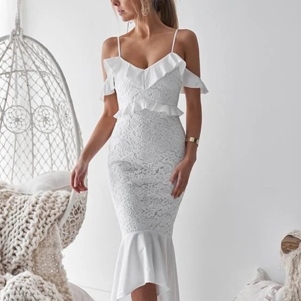 Two Sister the Label; Taylor Dress - White